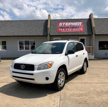 2008 Toyota RAV4 for sale at Stephen Motor Sales LLC in Caldwell OH