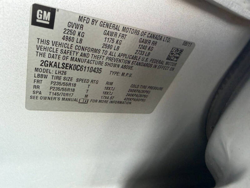 2012 GMC Terrain SLE-2