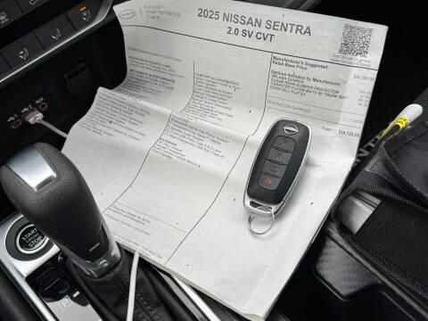 2025 Nissan Sentra SV