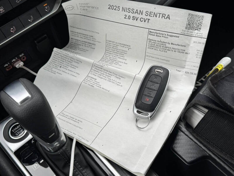 2025 Nissan Sentra SV