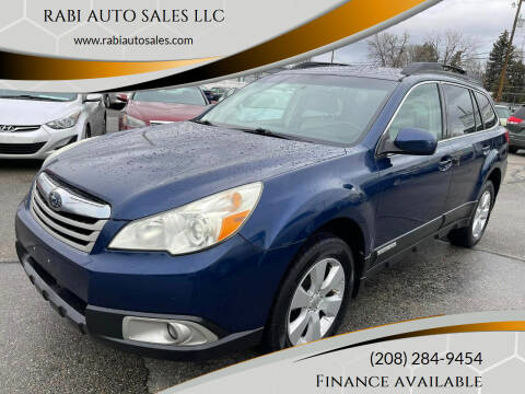 2010 Subaru Outback for sale at RABI AUTO SALES LLC in Garden City ID