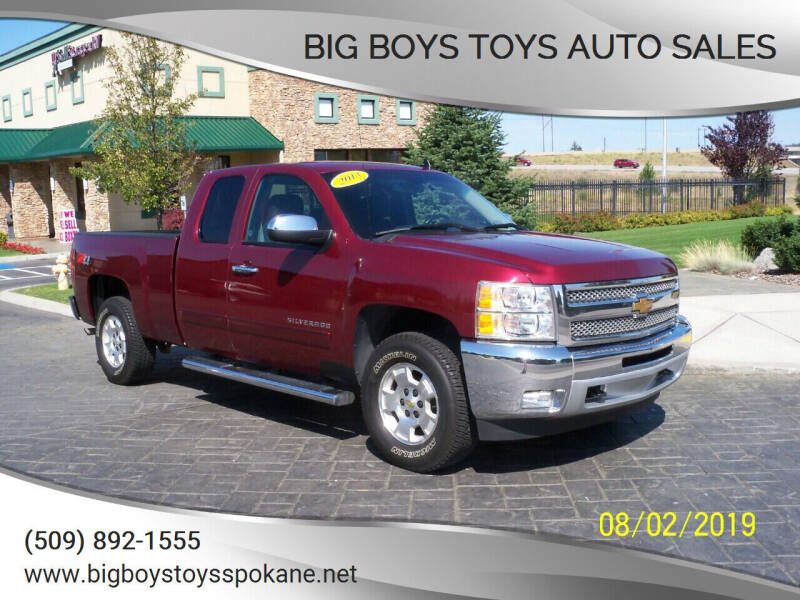 2013 Chevrolet Silverado 1500 for sale at Big Boys Toys Auto Sales in Spokane Valley WA