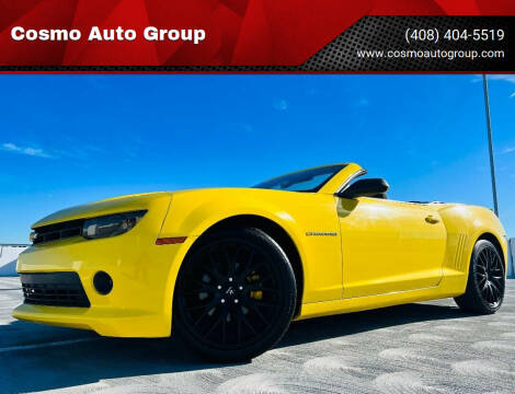 2015 Chevrolet Camaro for sale at Cosmo Auto Group in San Jose CA