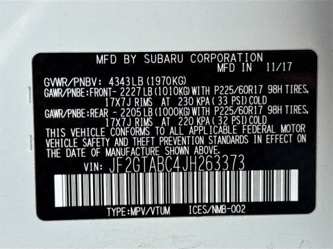 2018 Subaru Crosstrek 2.0i Premium