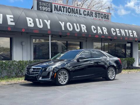 2014 Cadillac CTS for sale at National Car Store in West Palm Beach FL