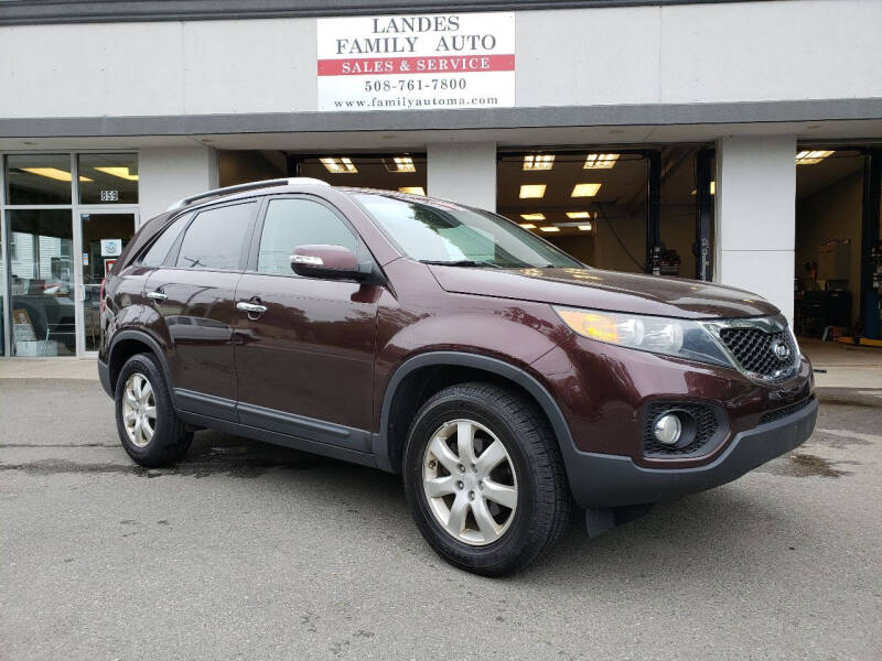 2013 Kia Sorento for sale at Landes Family Auto Sales in Attleboro MA