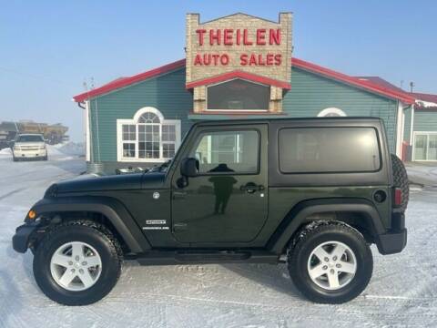 2011 Jeep Wrangler for sale at THEILEN AUTO SALES in Clear Lake IA
