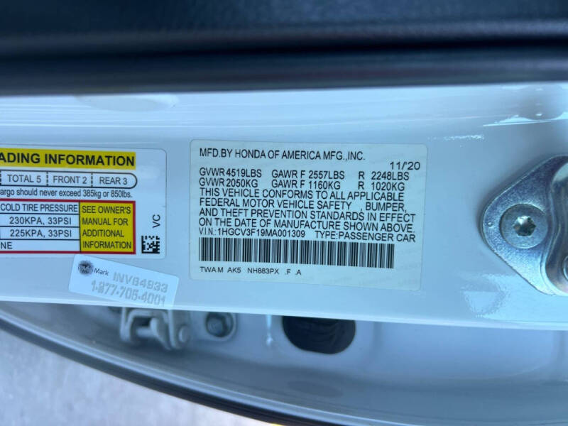 2021 Honda Accord Hybrid