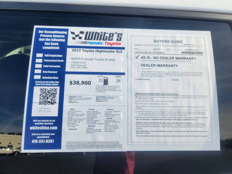 2023 Toyota Highlander XLE