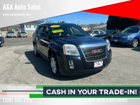 2015 GMC Terrain for sale at A&A Auto Sales in Fairhaven MA