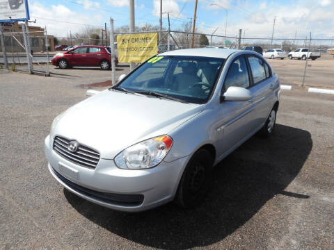 2007 Hyundai Accent for sale at AUGE'S SALES AND SERVICE in Belen NM