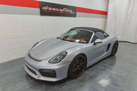 2016 Porsche Boxster Spyder