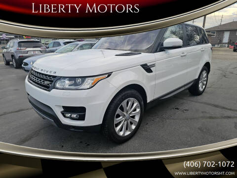 2016 Land Rover Range Rover Sport for sale at Liberty Motors in Billings MT