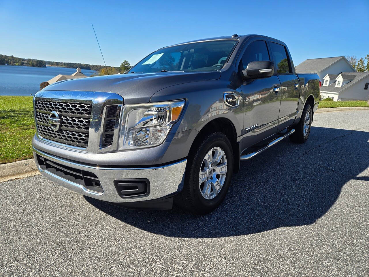 2017 Nissan Titan for sale at Connected Auto Group in Macon, GA