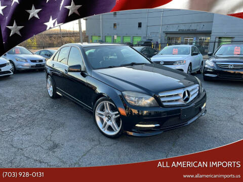 2011 Mercedes-Benz C-Class for sale at All American Imports in Alexandria VA