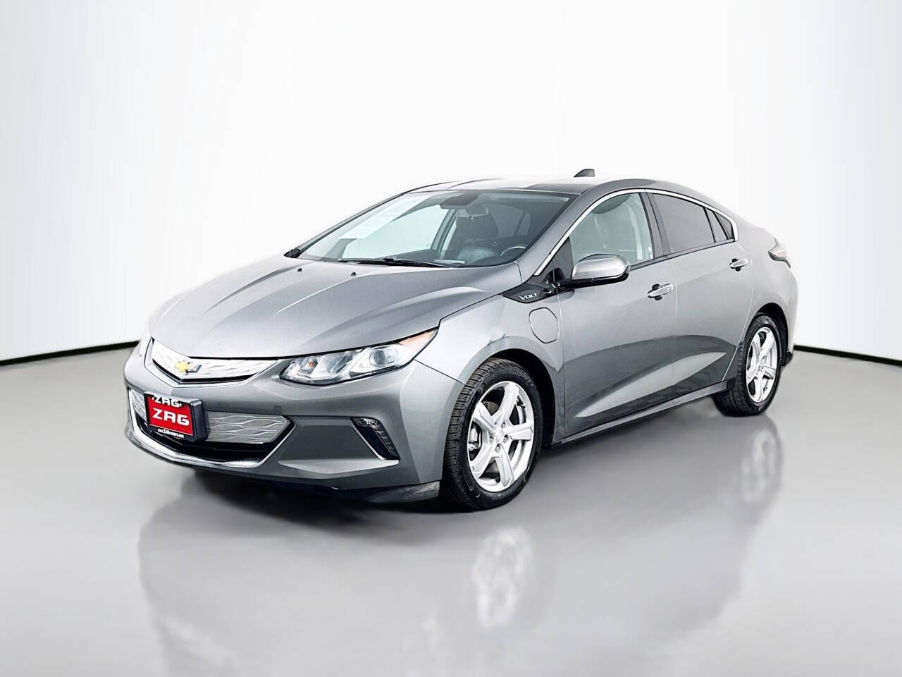 Gray 2017 Chevrolet Volt LT LT 4dr Hatchback 1