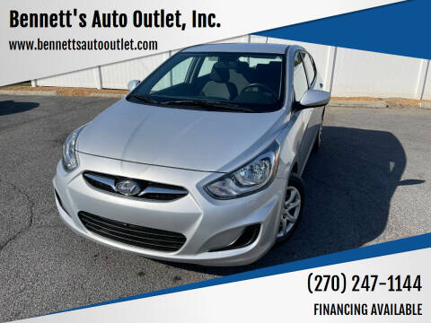 2013 Hyundai Accent for sale at Bennett's Auto Outlet, Inc. in Mayfield KY