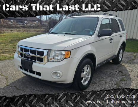 2012 Ford Escape for sale at Cars That Last LLC in Webster NY