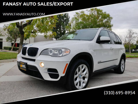 2012 BMW X5 for sale at FANASY AUTO SALES/EXPORT in Yorba Linda CA