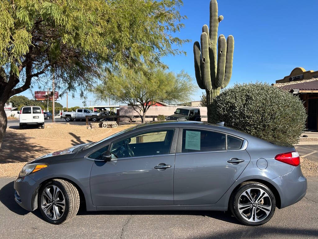 2014 Kia Forte for sale at Big 3 Automart At Double H Auto Ranch in QUEEN CREEK, AZ