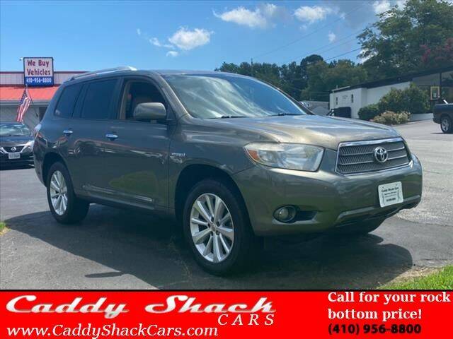 2008 Toyota Highlander Hybrid for sale at CADDY SHACK CARS in Edgewater MD