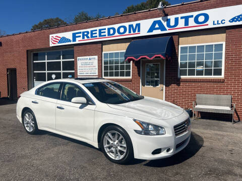 2011 Nissan Maxima for sale at FREEDOM AUTO LLC in Wilkesboro NC