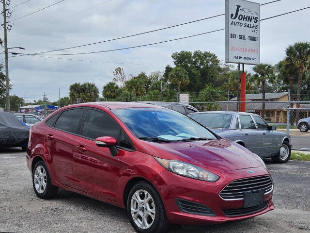 2015 Ford Fiesta for sale at JOHNS AUTO SALES LLC in Apopka, FL