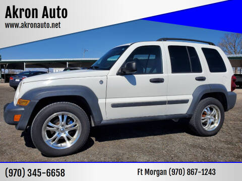 2007 Jeep Liberty for sale at Akron Auto - Fort Morgan in Fort Morgan CO