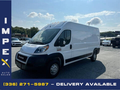 2020 RAM ProMaster for sale at Impex Auto Sales in Greensboro NC