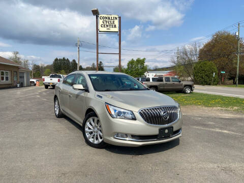2014 Buick LaCrosse for sale at Conklin Cycle Center in Binghamton NY