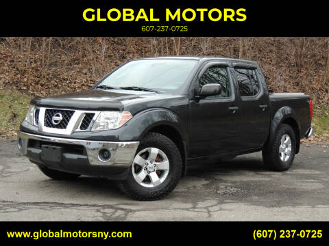 2010 Nissan Frontier for sale at GLOBAL MOTORS in Binghamton NY