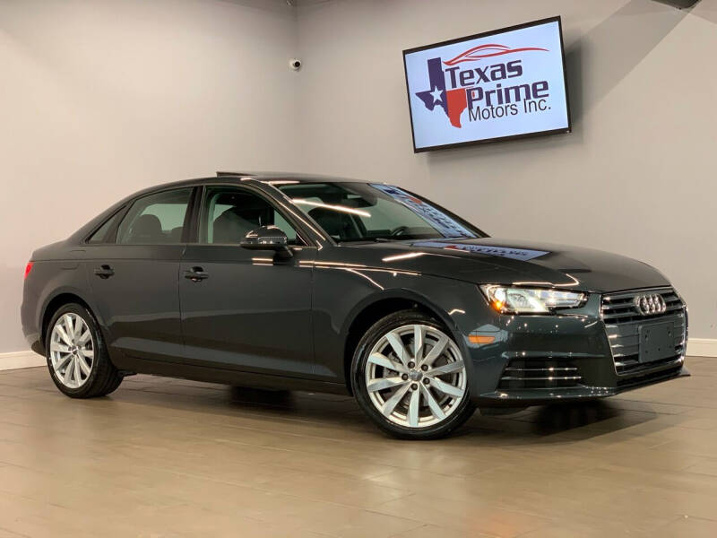 2017 Audi A4 for sale at Texas Prime Motors in Houston TX
