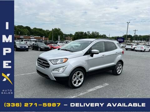 2021 Ford EcoSport for sale at Impex Auto Sales in Greensboro NC