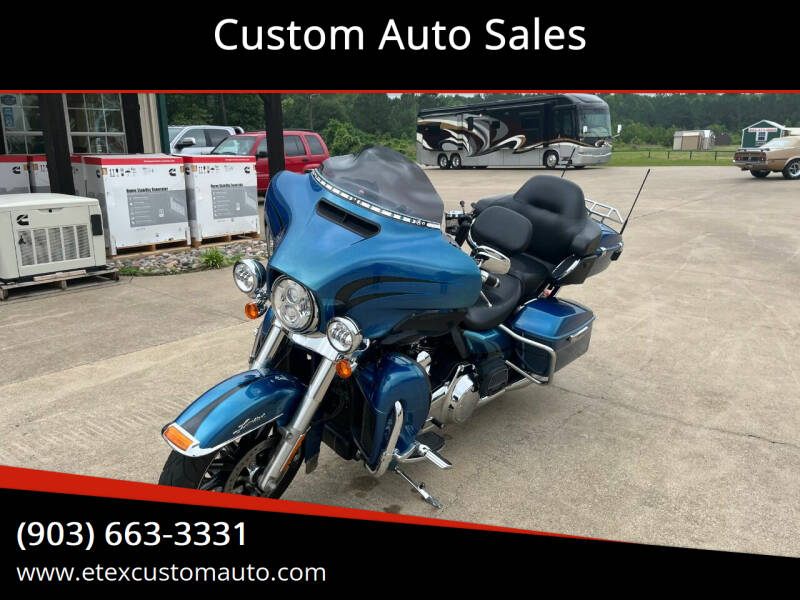 2014 Harley-Davidson Electric Glide Limited for sale at Custom Auto Sales - MOTORCYCLES in Longview TX
