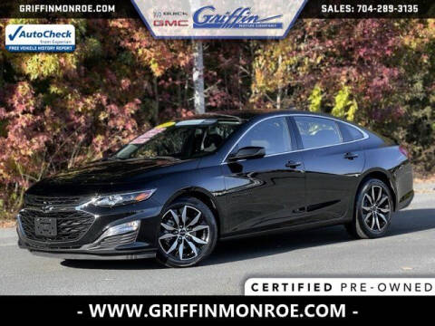 2022 Chevrolet Malibu for sale at Griffin Buick GMC in Monroe NC