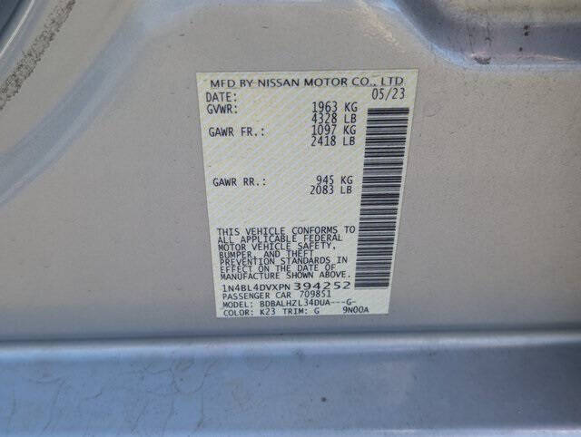 2023 Nissan Altima 2.5 SV