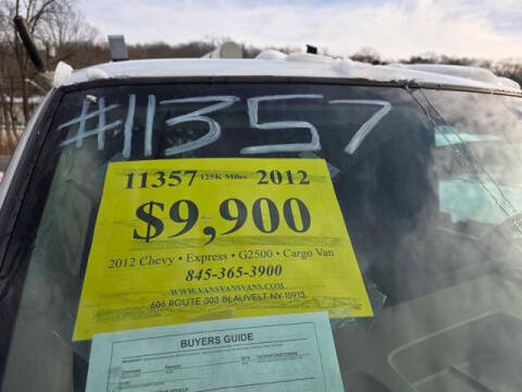 2012 Chevrolet Express 2500