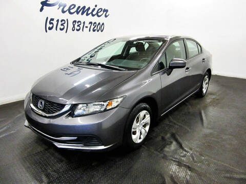 2015 Honda Civic for sale at Premier Automotive Group in Milford OH