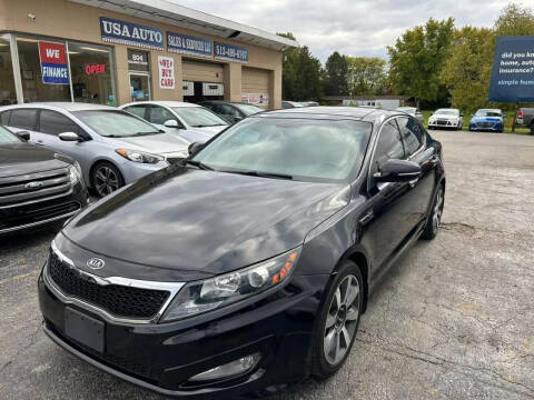 2012 Kia Optima for sale at USA Auto Sales & Services, LLC in Mason OH