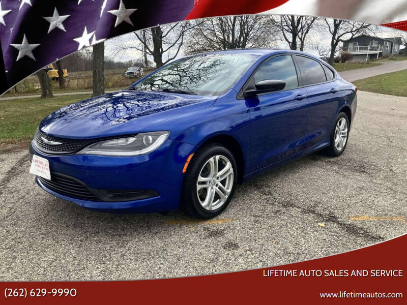 2017 Chrysler 200 for sale at Lifetime Auto Sales and Service in West Bend WI