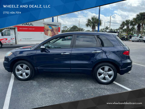 2007 Acura RDX for sale at WHEELZ AND DEALZ, LLC in Fort Pierce FL