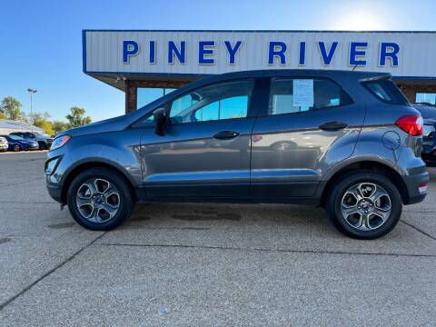 2021 Ford EcoSport for sale at Piney River Ford in Houston MO