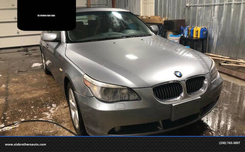 2007 BMW 5 Series for sale at Six Brothers Mega Lot in Youngstown OH