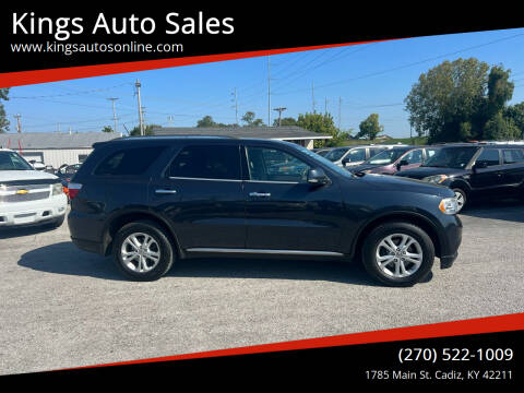 2013 Dodge Durango for sale at Kings Auto Sales in Cadiz KY