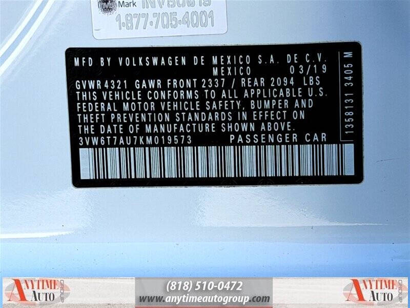 2019 Volkswagen Golf GTI Rabbit Edition