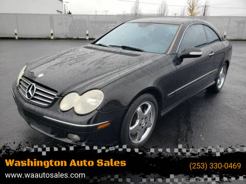 2003 Mercedes-Benz CLK for sale at Washington Auto Sales in Tacoma WA