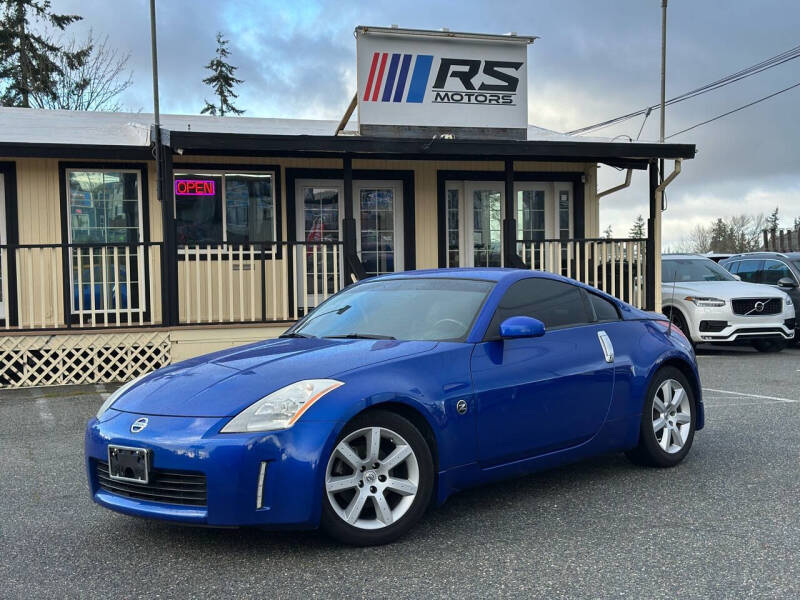 2005 Nissan 350Z for sale at RS Motors in Lynnwood WA