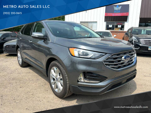 2022 Ford Edge for sale at METRO AUTO SALES LLC in Lino Lakes MN