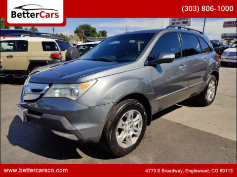 2007 Acura MDX for sale at Better Cars in Englewood CO