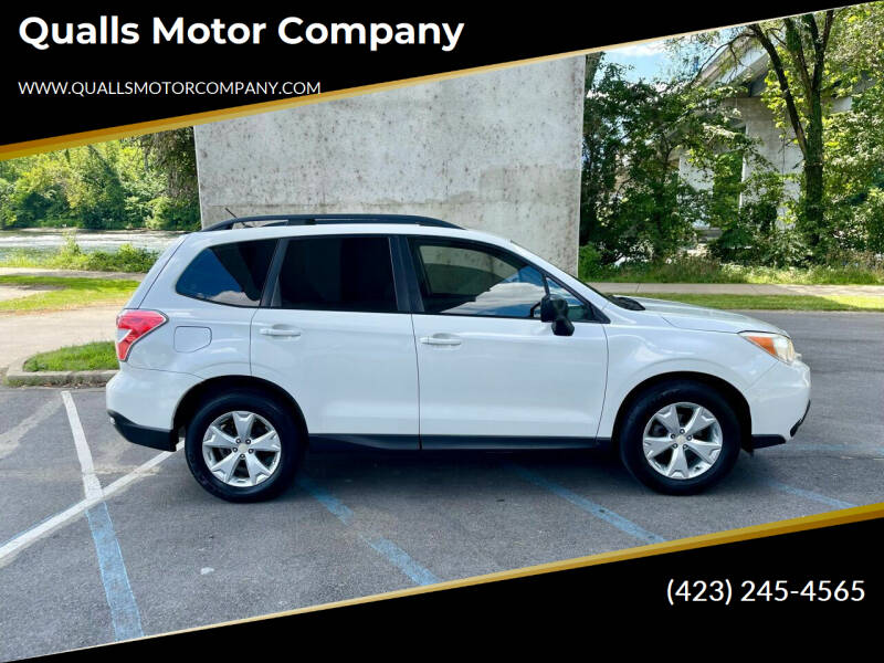 2015 Subaru Forester for sale at Qualls Motor Company in Kingsport TN